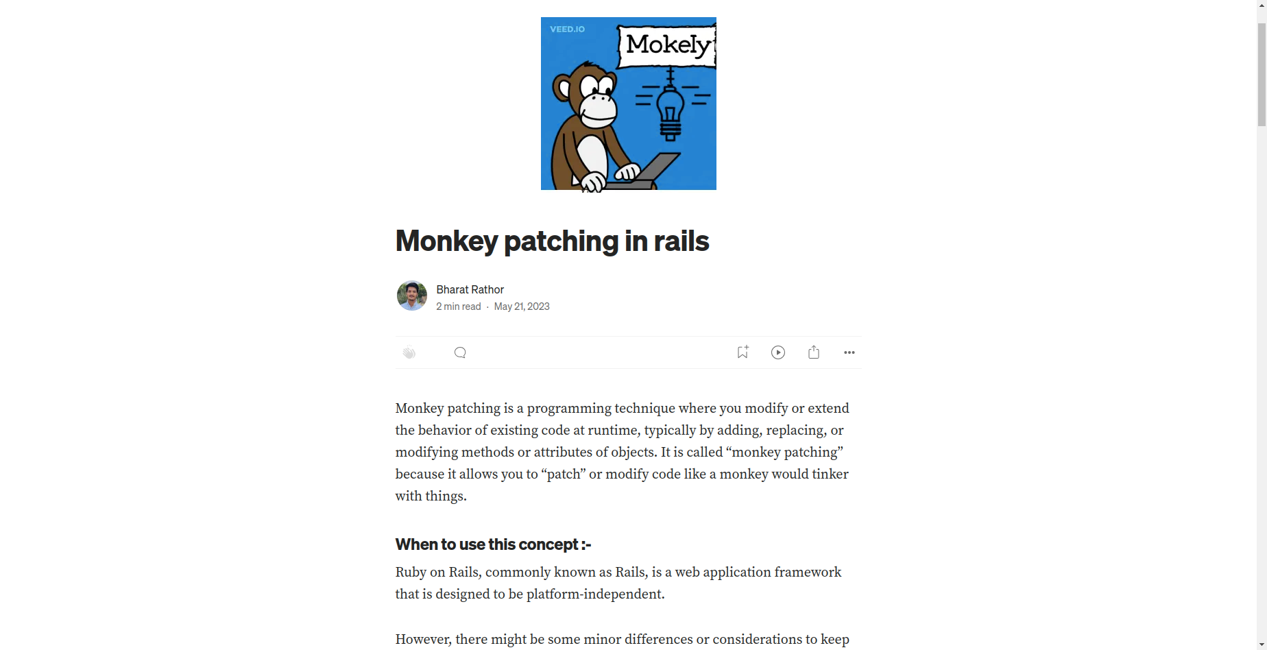 Monkey Patching In Rails